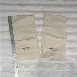 ❤️Salvatore Ferragamo Beige Shoe protectors